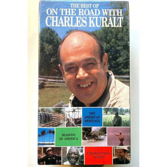 ON THE ROAD WITH CHARLES KURALT VHS New Unopened - Picture 1 of 5